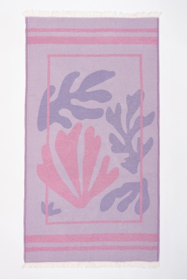 CHAPUTS Erine Purple Peshtemal