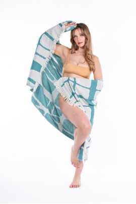 CHAPUTS Fortuna Green Peshtemal