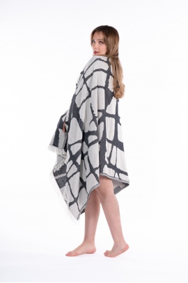 CHAPUTS Fortuna Black Peshtemal