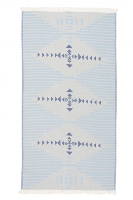 Knidos Blue Peshtemal