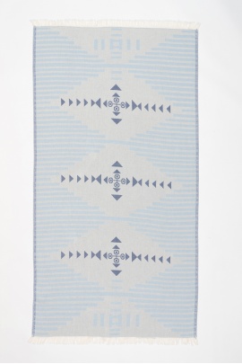 CHAPUTS Knidos Blue Peshtemal