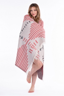 Knidos Red Peshtemal