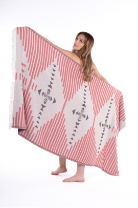 CHAPUTS Knidos Red Peshtemal