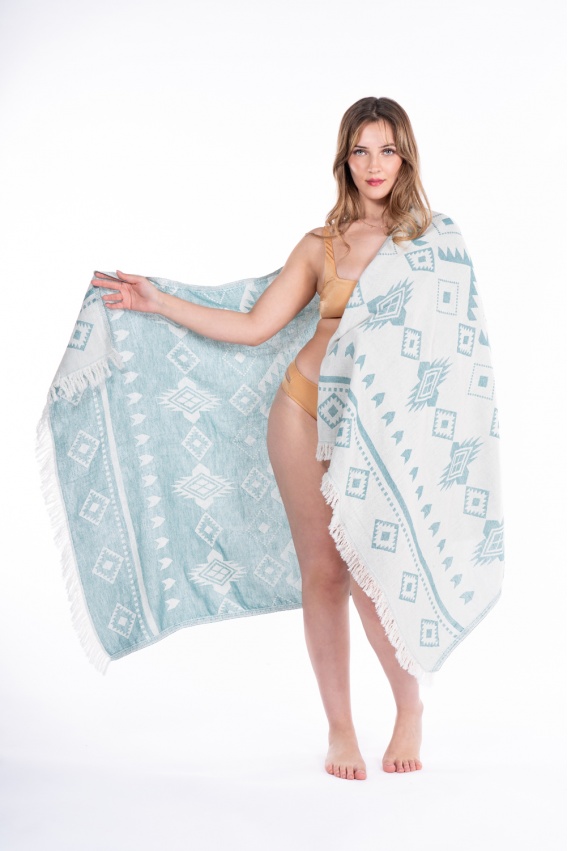 CHAPUTS Lebedos Green Peshtemal