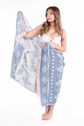 Lebedos Navy Blue Peshtemal