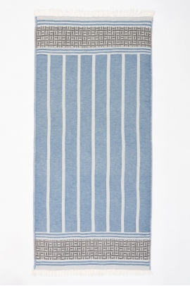 CHAPUTS Letoon Navy Blue Peshtemal