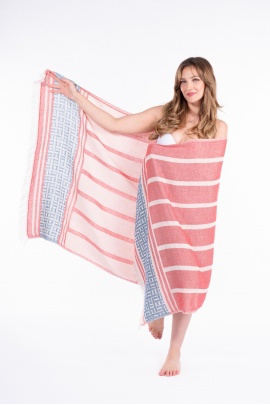 CHAPUTS Letoon Red Peshtemal