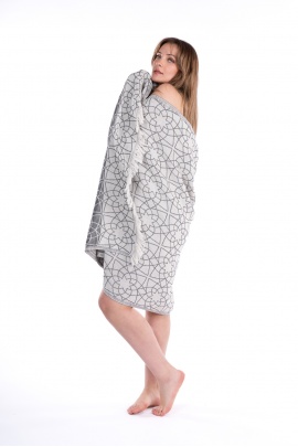 CHAPUTS Nysa Grey Peshtemal