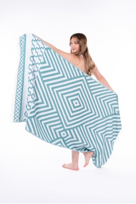 CHAPUTS Pedesa Green Peshtemal