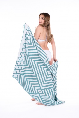 CHAPUTS Pedesa Green Peshtemal