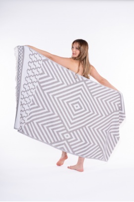 CHAPUTS Pedesa Grey Peshtemal