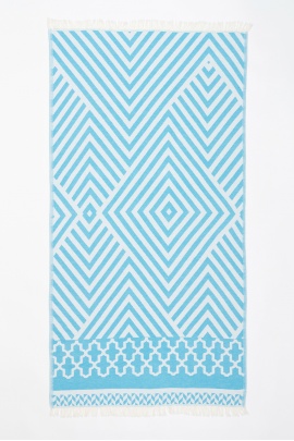 CHAPUTS Pedesa Turquoise Peshtemal