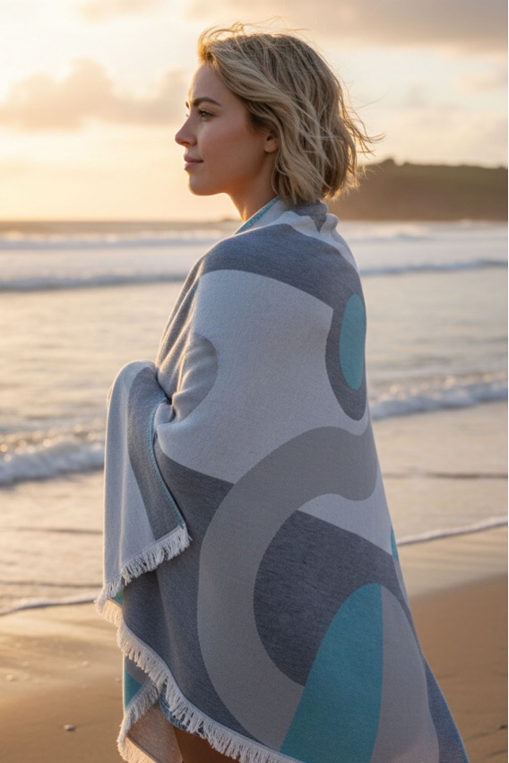 Pergamon Blue Peshtemal