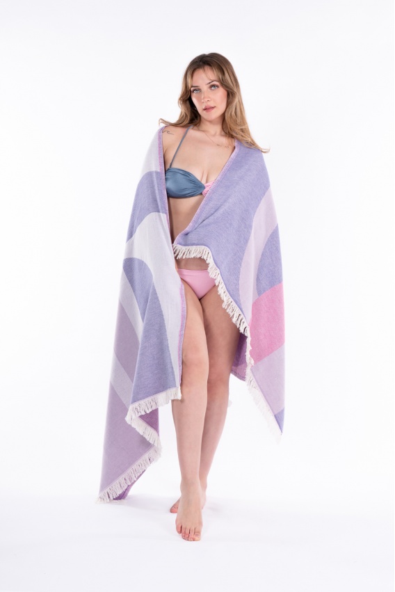 CHAPUTS Pergamon Purple Peshtemal