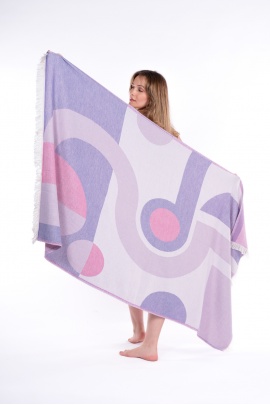 CHAPUTS Pergamon Purple Peshtemal