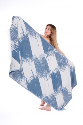 CHAPUTS Perge Navy Blue Peshtemal