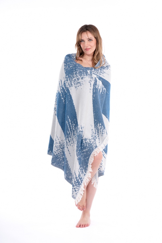 CHAPUTS Perge Navy Blue Peshtemal