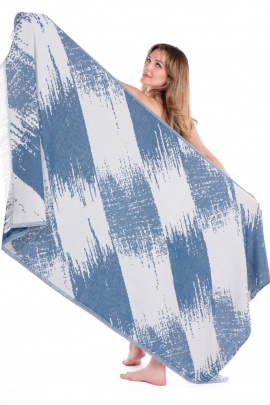 Perge Navy Blue Peshtemal