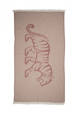 SAUDADE Tiger Red Peshtemal (Sustainable Cotton)