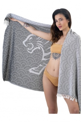 Tiger Black Peshtemal