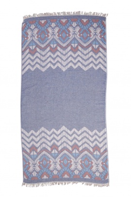 CHAPUTS Acteon Navy Blue Peshtemal CHAPUTS Acteon Navy Blue Peshtemal