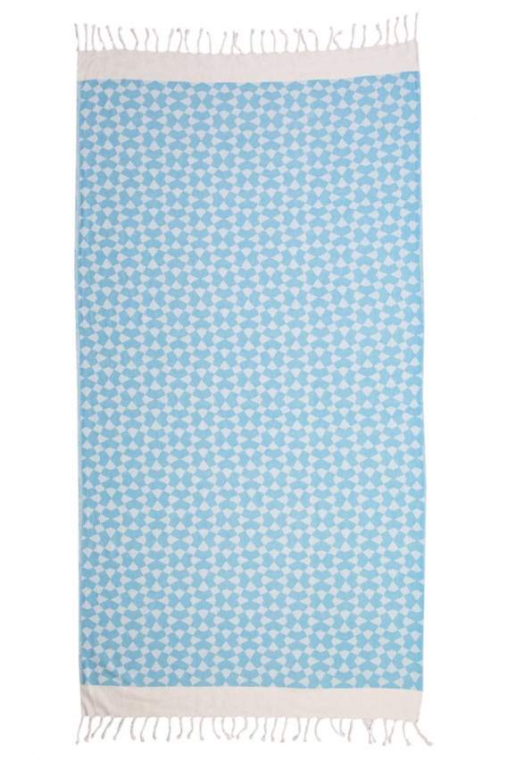 CHAPUTS Aphrodithe Turquoise Peshtemal