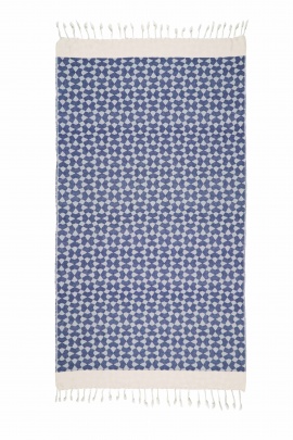 CHAPUTS Aphrodithe Navy Blue Peshtemal CHAPUTS Aphrodithe Navy Blue Peshtemal