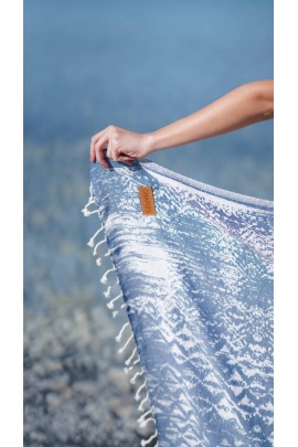 CHAPUTS Areola Navy Blue Peshtemal CHAPUTS Areola Navy Blue Peshtemal