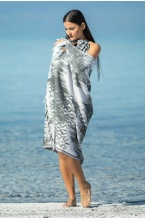 Areola Black Peshtemal