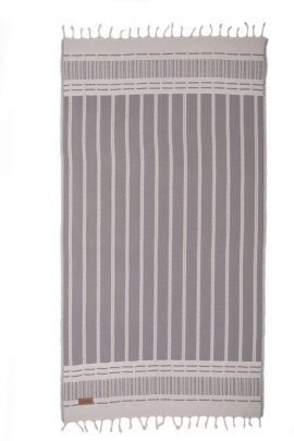 CHAPUTS Astrea Grey Peshtemal