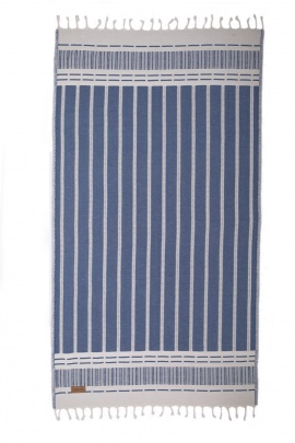 CHAPUTS Astrea Navy Blue Peshtemal CHAPUTS Astrea Navy Blue Peshtemal