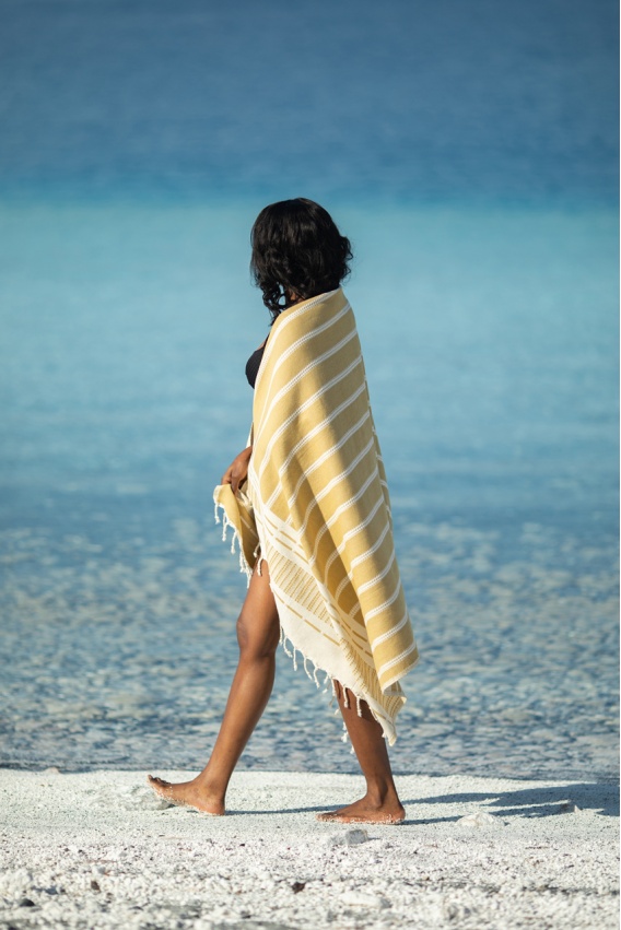 CHAPUTS Astrea Yellow Peshtemal