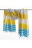 CHAPUTS Boreas Yellow & Turquoise Peshtemal