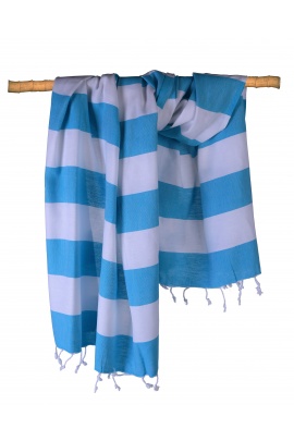 CHAPUTS Capadocia Blue & White Peshtemal CHAPUTS Capadocia Blue & White Peshtemal