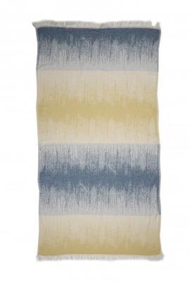 SAUDADE Cavoline Yellow & Blue Peshtemal (Sustainable Cotton)