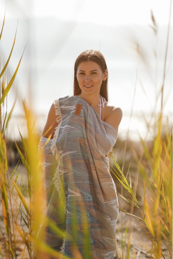 CHAPUTS Cone Yellow Peshtemal