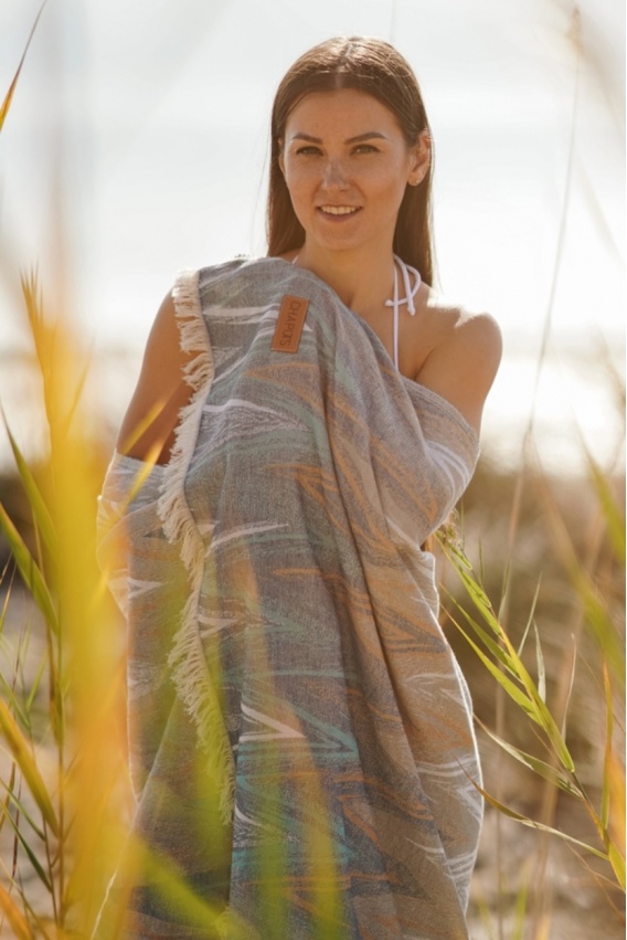 Cone Yellow Peshtemal