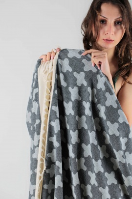 CHAPUTS Demeter Black Peshtemal CHAPUTS Demeter Black Peshtemal