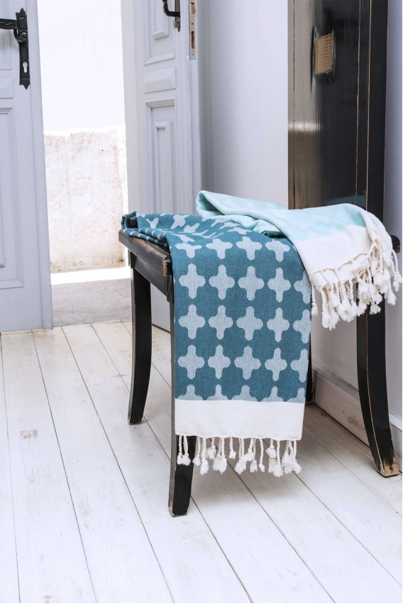 CHAPUTS Demeter Green Peshtemal