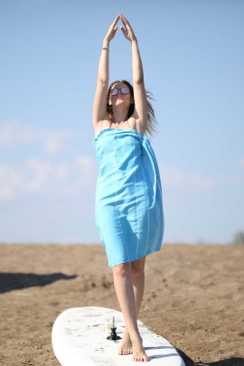 CHAPUTS Didyma Turquoise Peshtemal CHAPUTS Didyma Turquoise Peshtemal