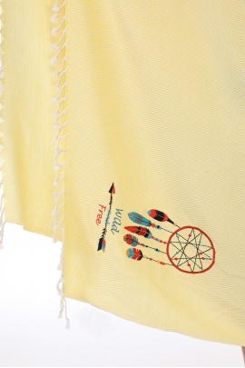 CHAPUTS Dreamcatcher Yellow Peshtemal