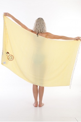 CHAPUTS Dreamcatcher Yellow Peshtemal