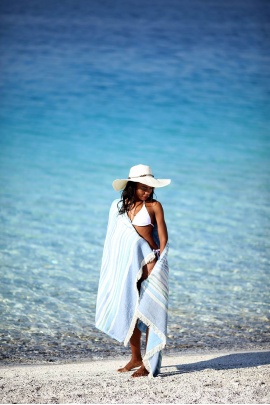 CHAPUTS Jopas Navy Blue Peshtemal 