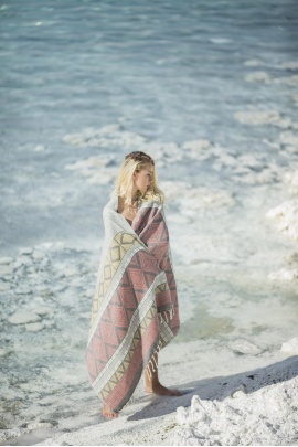 CHAPUTS Latirus Yellow & Red Peshtemal CHAPUTS Latirus Yellow & Red Peshtemal