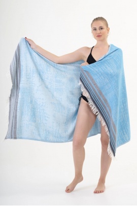 Melongena Turquoise Peshtemal