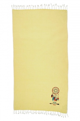 CHAPUTS Dreamcatcher Yellow Peshtemal