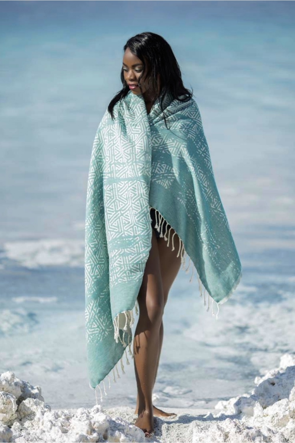 Natica Green Peshtemal