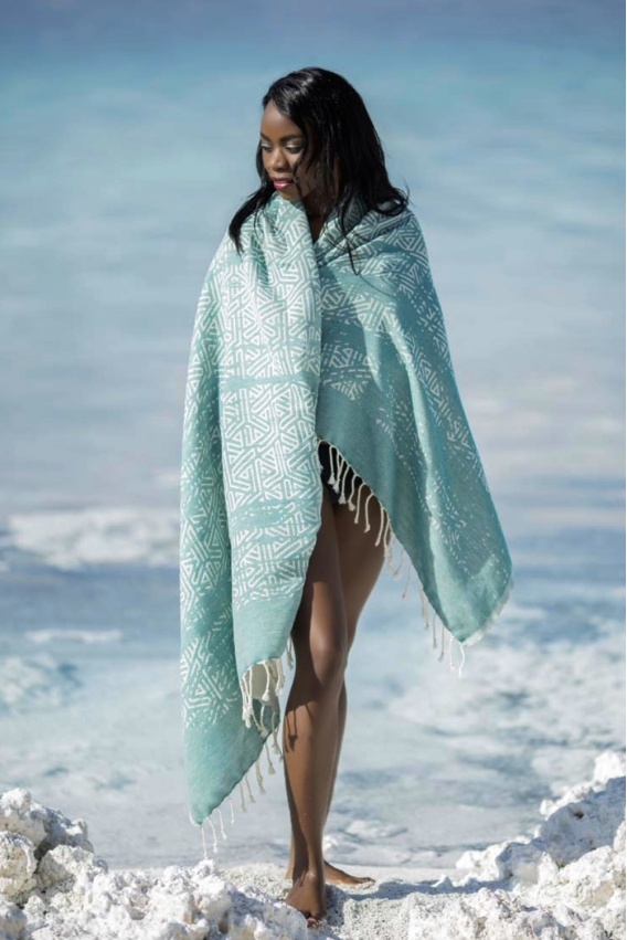 Natica Green Peshtemal