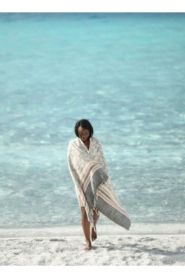 CHAPUTS Nautilus Grey Peshtemal 