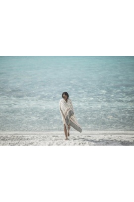 CHAPUTS Nautilus Grey Peshtemal 